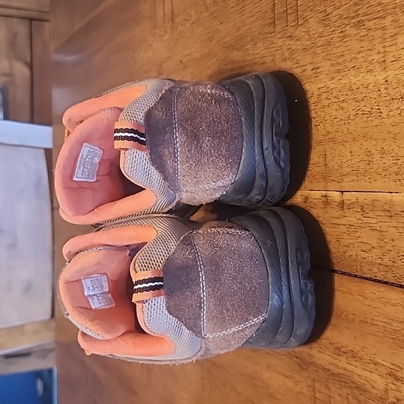 ANODYNE BROWN AND ORANGE HIKING SHOES SZ 10.5 - Picture 3 of 16
